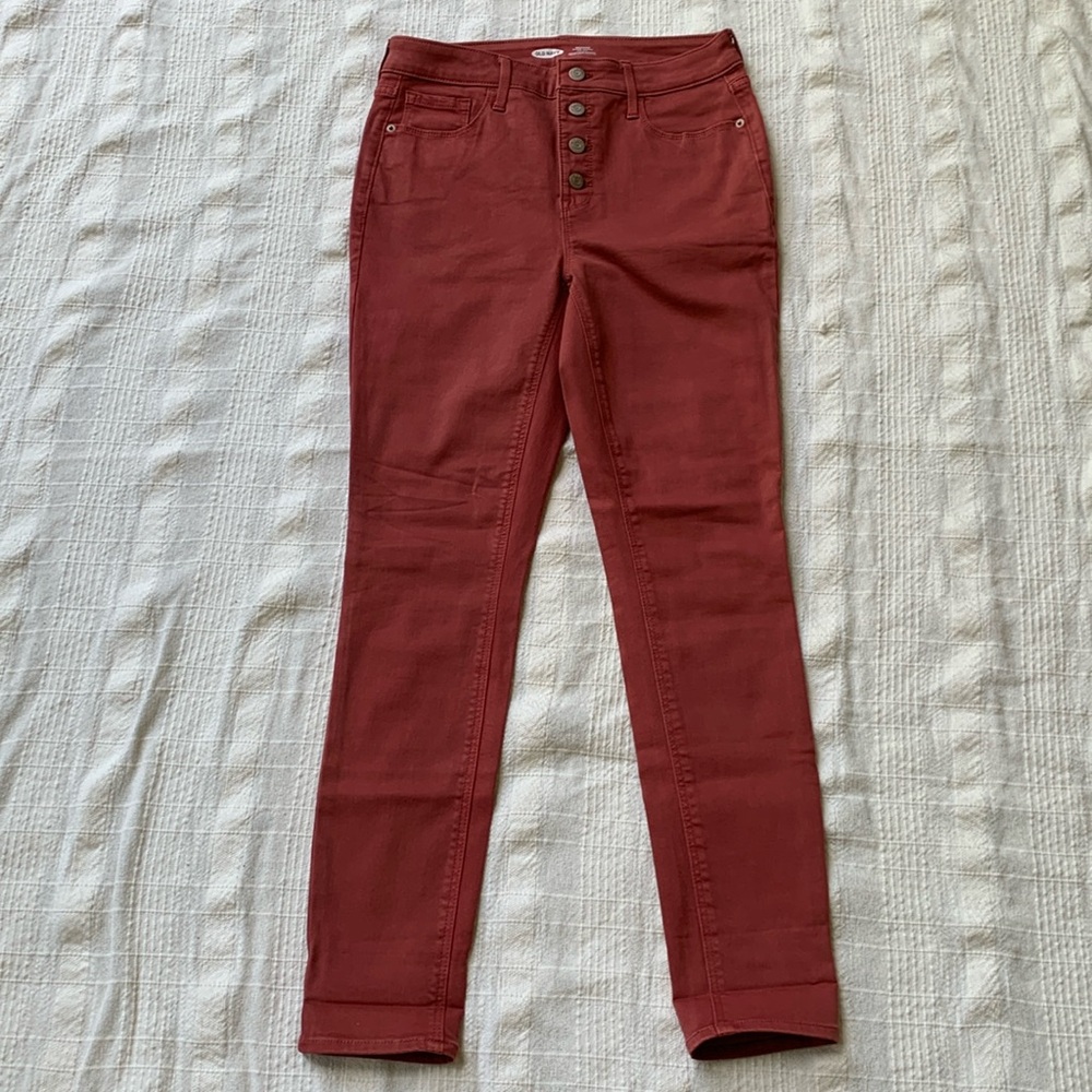 Old Navy rockstar super skinny high rise jeans size 8